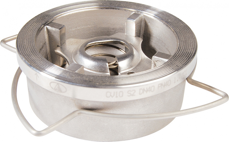 Clapet inox toutes positions Haute température - Entre brides - PN40 ...