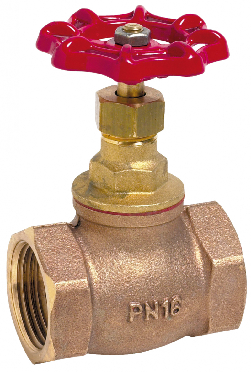 Robinet à Soupape Industriel En Laiton DN20 3/4 - Pour Eau, Huile, Gaz