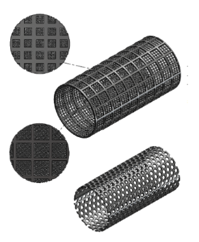 Cartouche sédiment filtration tamis Inox AISI 304 - 10'' - 50µm -  Waterconcept - ALP004043